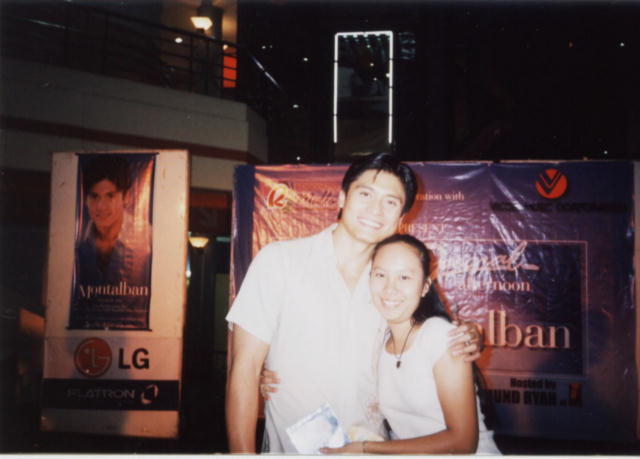Paolo with Jenny at Robinsons Galleria