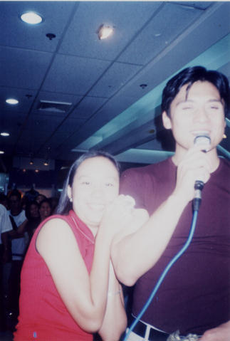 Paolo with Jenny at SM Megamall